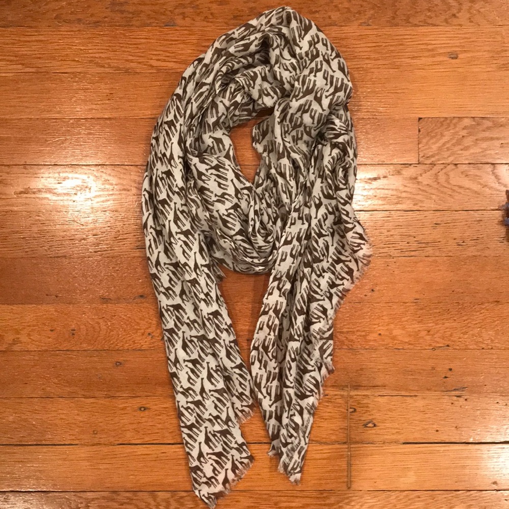 J Crew Giraffe Scarf